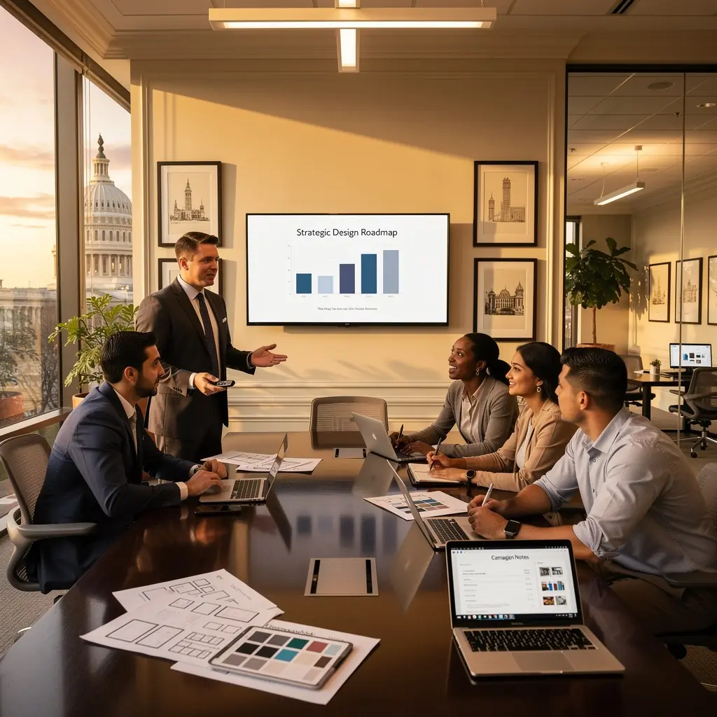 Современные материалы и текстуры, используемые в офисном дизайне.